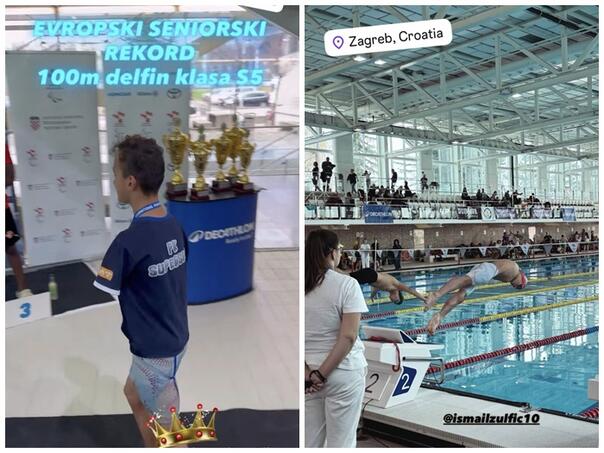 Ismail Zulfić oborio seniorski evropski rekord