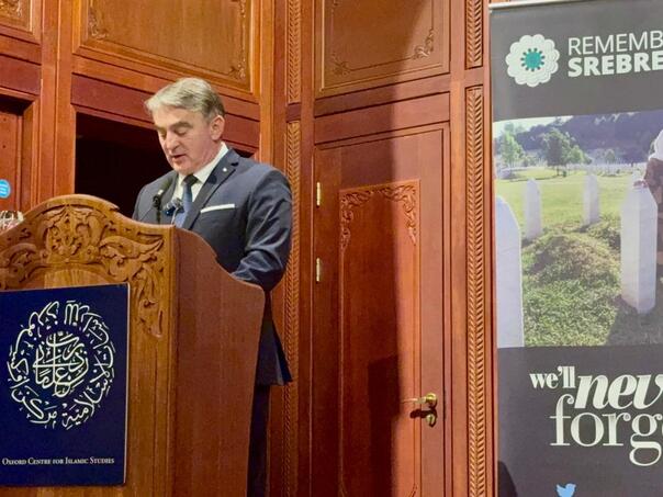 Komšić pred akademskom elitom Oxforda govorio o budućnosti BiH!