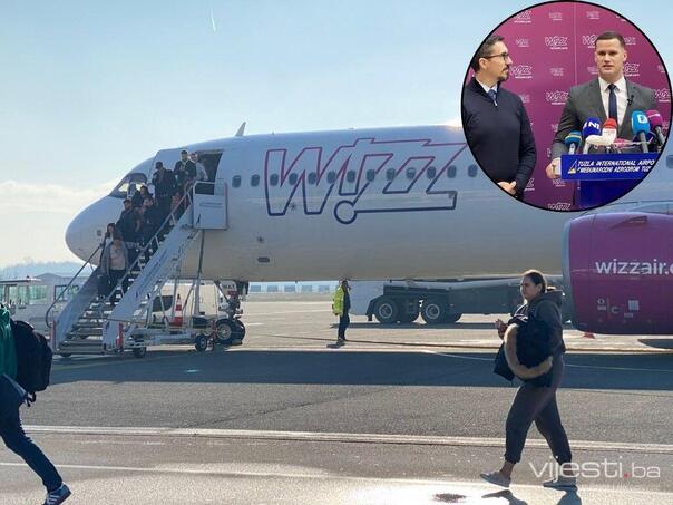 Otvorena baza Wizz Aira u Tuzli: Lakše do Evrope