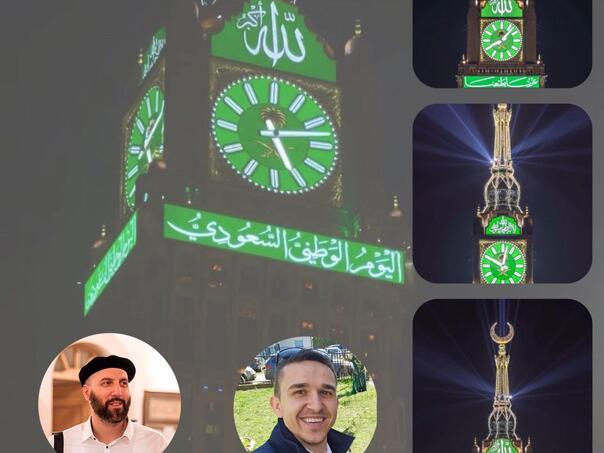 Radovi dvojice bh. kaligrafa krase Sahat-kulu u Mekki